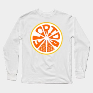 Florida Orange Long Sleeve T-Shirt